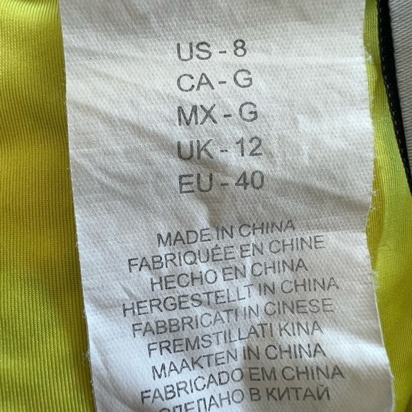 Trina Turk bright multicolor patterned strapless two-piece bikini swimsuit - Picture 12 of 12